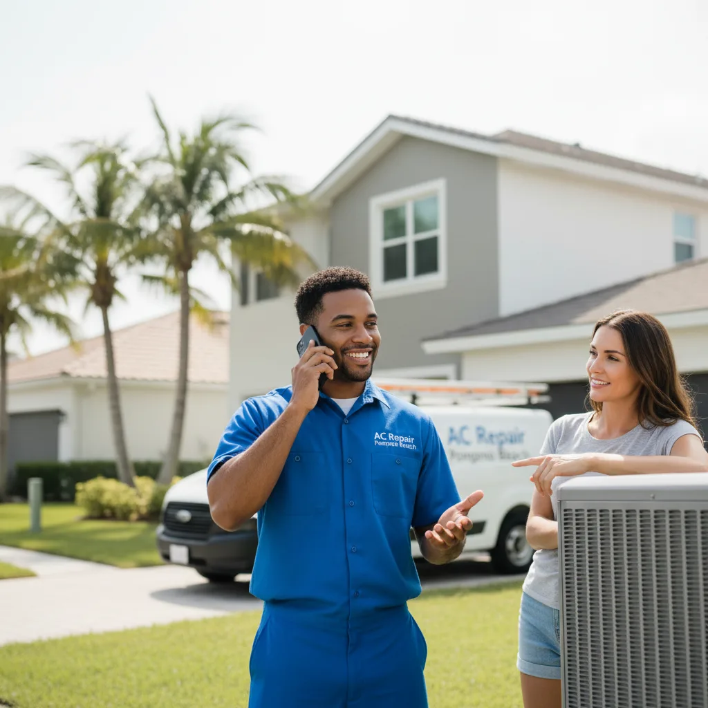 AC Repair Pompano Beach customer support in Clarendon Hills